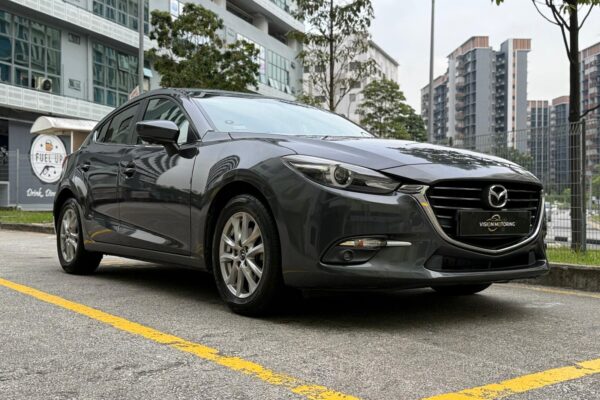 Mazda 3 HB 1.5A Deluxe Sunroof - $1,349 /mth/mth - 2 Years 1 Months COE left - for sale at Vision Motoring SG