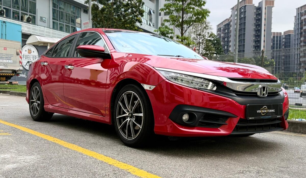 Honda Civic 1.5A VTEC Turbo Sunroof (New 5-yr COE)