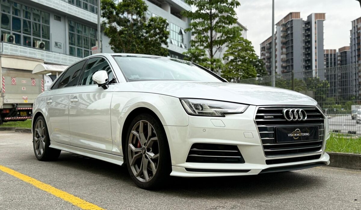 Audi A4 2.0A TFSI Quattro S-tronic Design (New 10-yr COE)