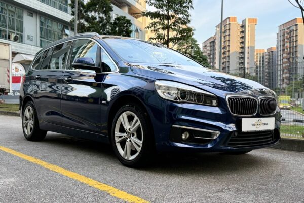 BMW 2 Series 216d Gran Tourer (New 5-yr COE) - $1,046 /mth/mth - 5 Years 0 Months COE left - for sale at Vision Motoring SG